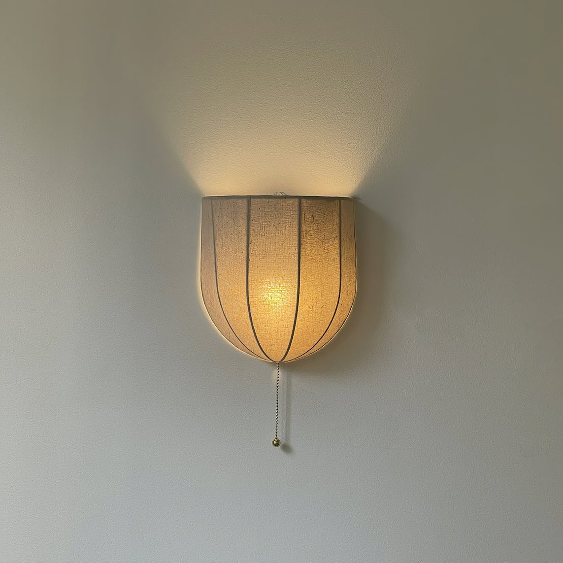 Griswold Natural Linen Fabric Sconce Wall lamp-Neutral Decor