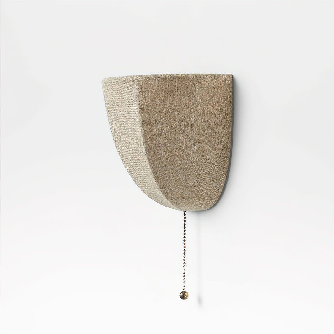 Griswold Natural Linen Fabric Sconce Wall lamp-Neutral Decor