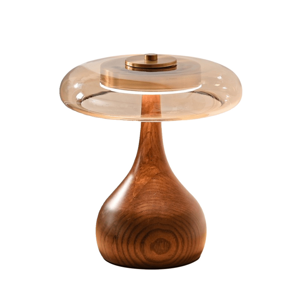 Bux Modern Wood Table Lamp-Neutral Decor