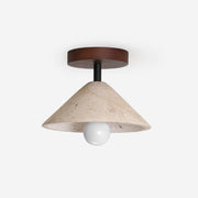 Bramwell Travertine Ceiling Lamp