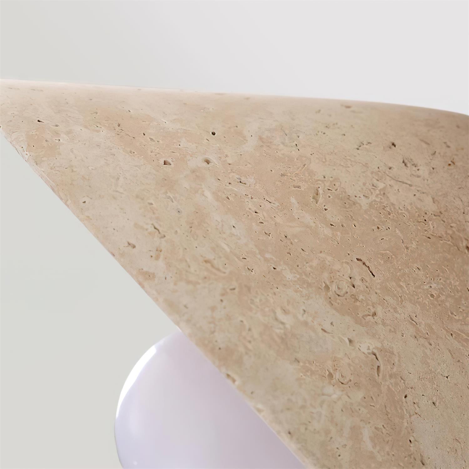 Bramwell Travertine Ceiling Lamp