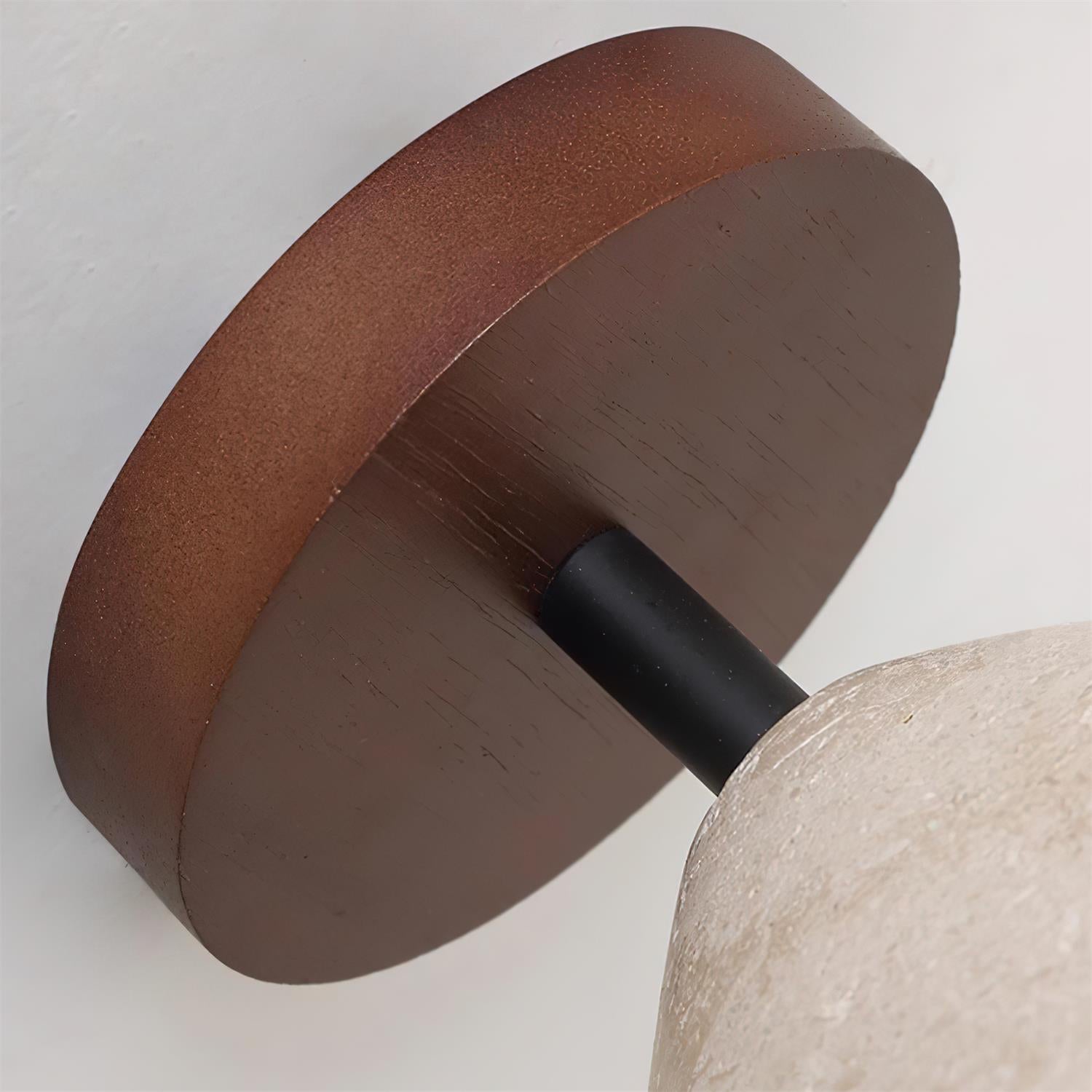 Bramwell Travertine Ceiling Lamp