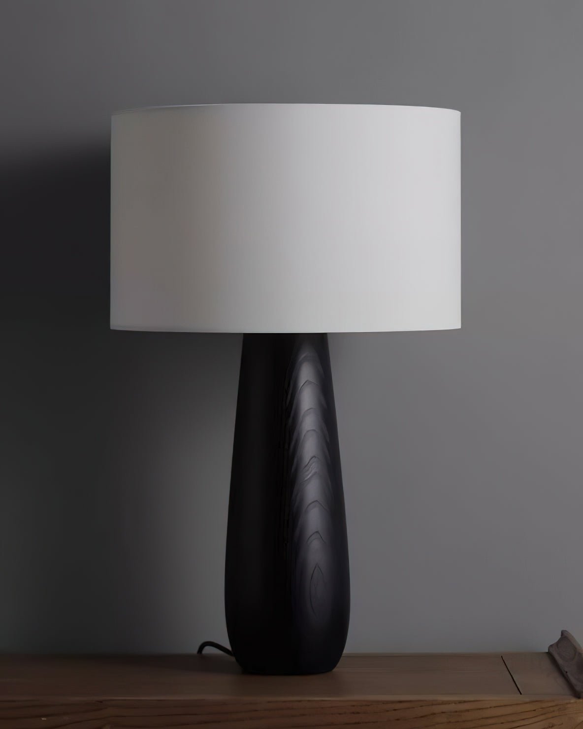 Aero Nordic Fabric Table Lamp-Neutral Decor
