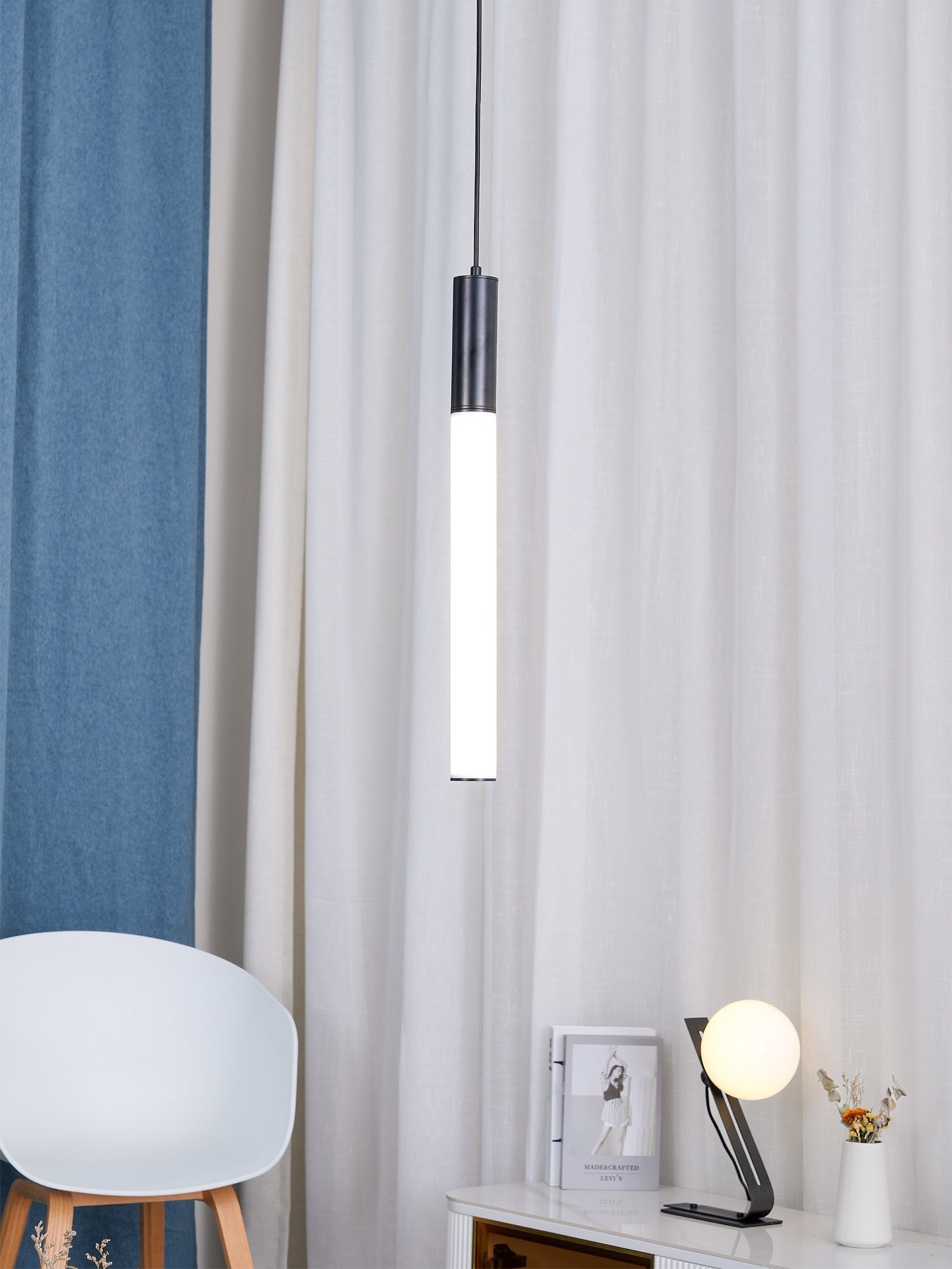 Winnie Modern Pendant Light-Neutral Decor