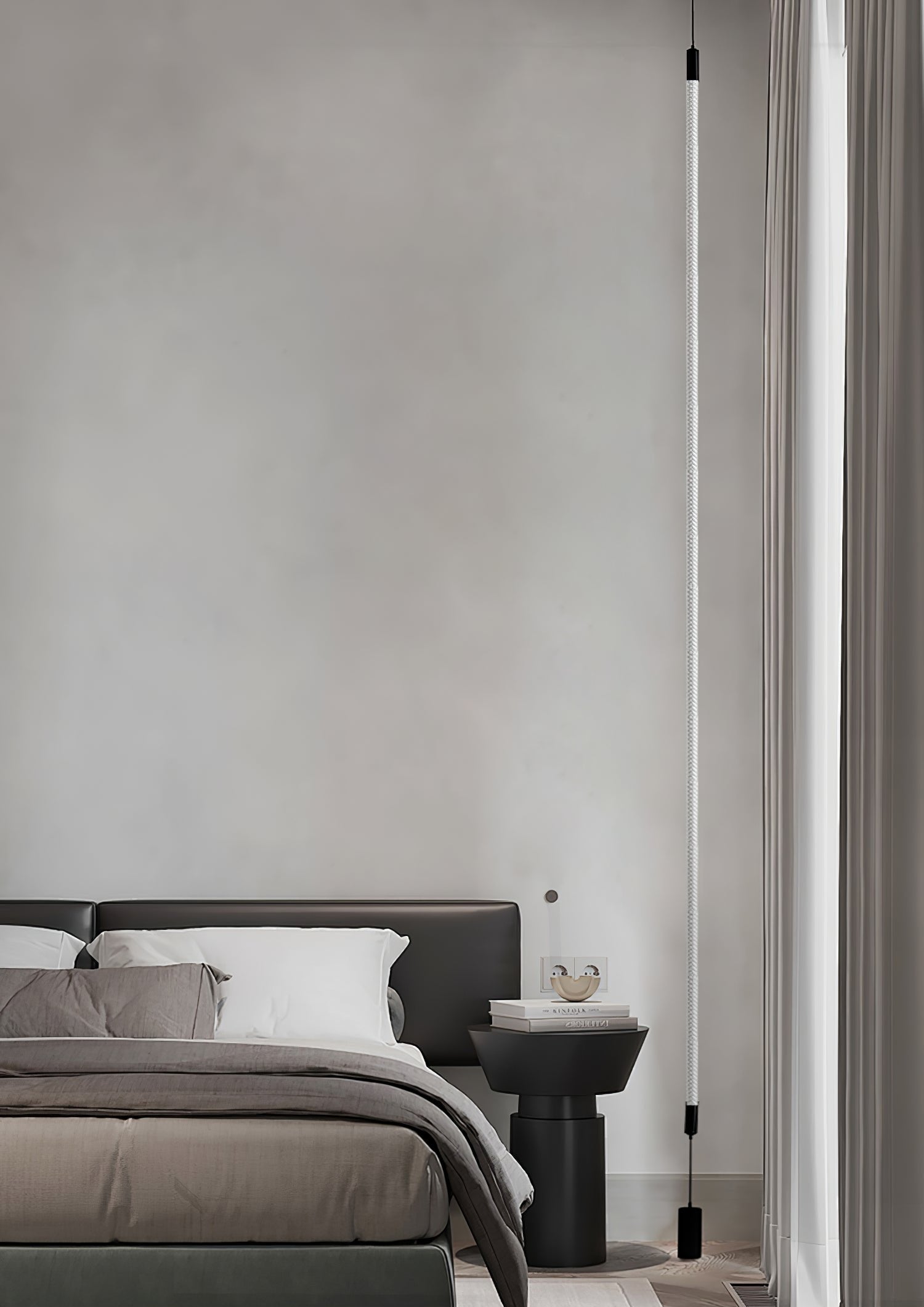 Osile Modern Minimalist Vertical Pendant Light-Neutral Decor