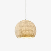 Nest Organic Silk Pendant Lamp-Neutral Decor