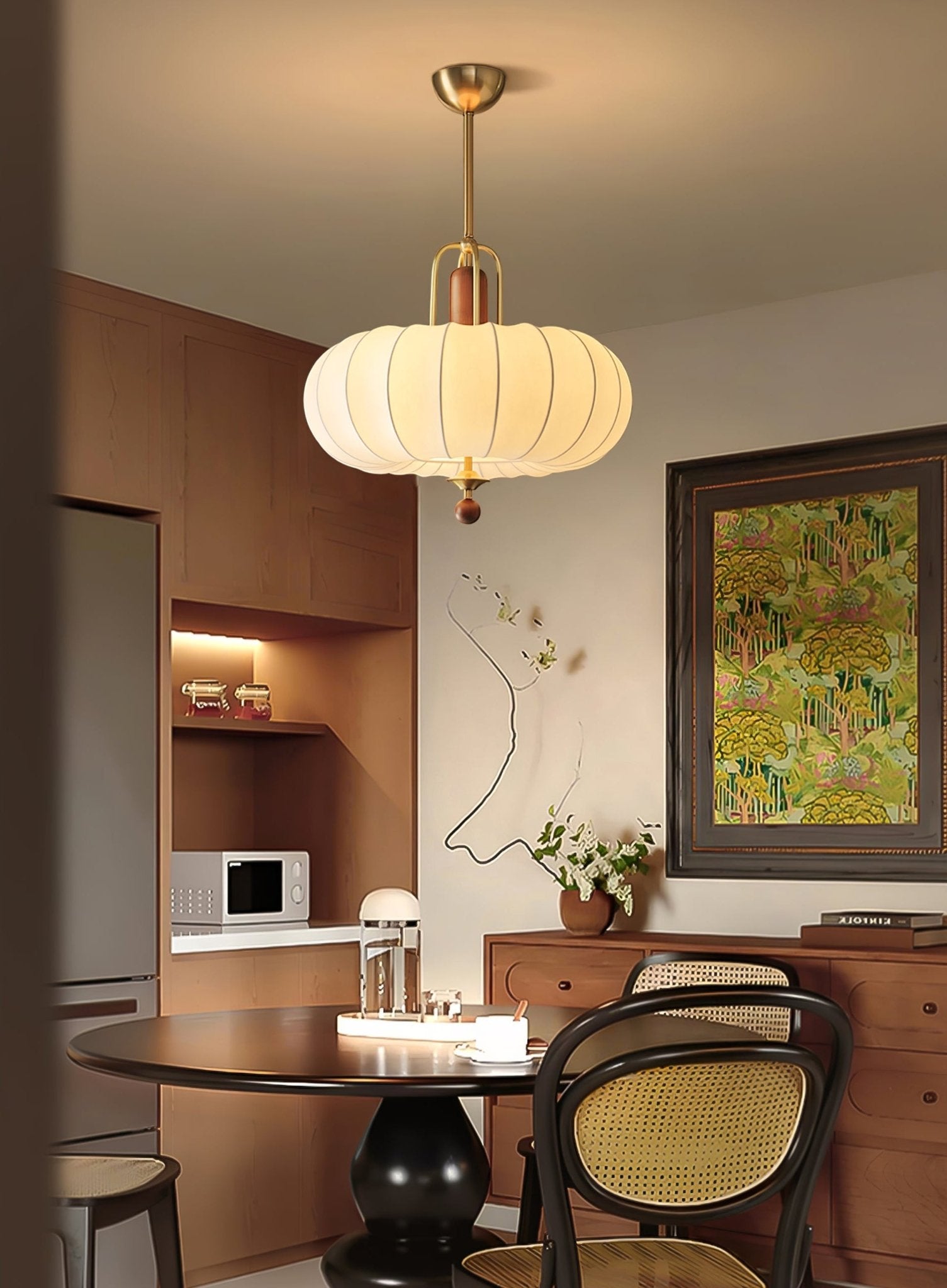 Valem Retro Gold Pendant Lamp-Neutral Decor