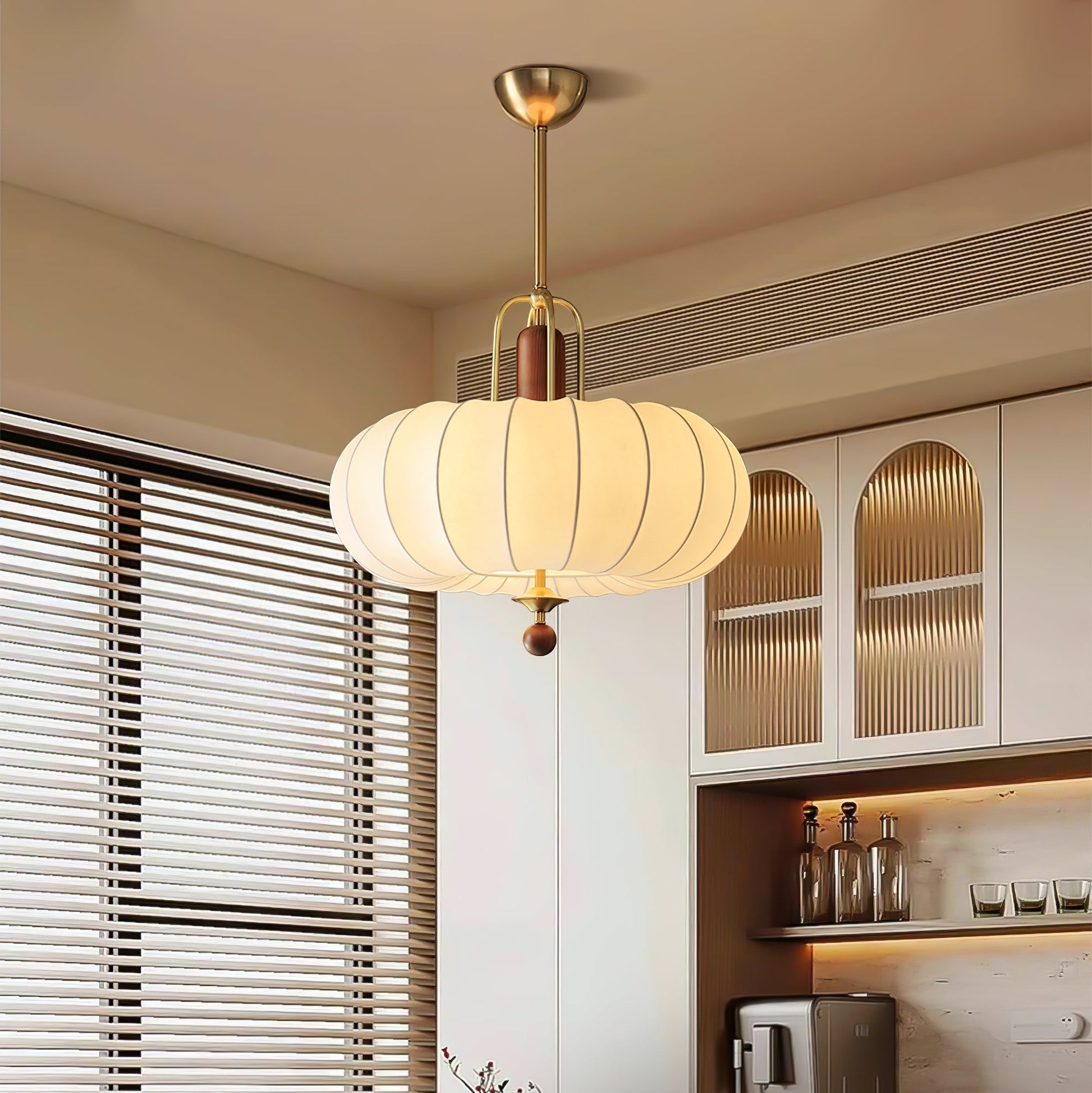Valem Retro Gold Pendant Lamp-Neutral Decor