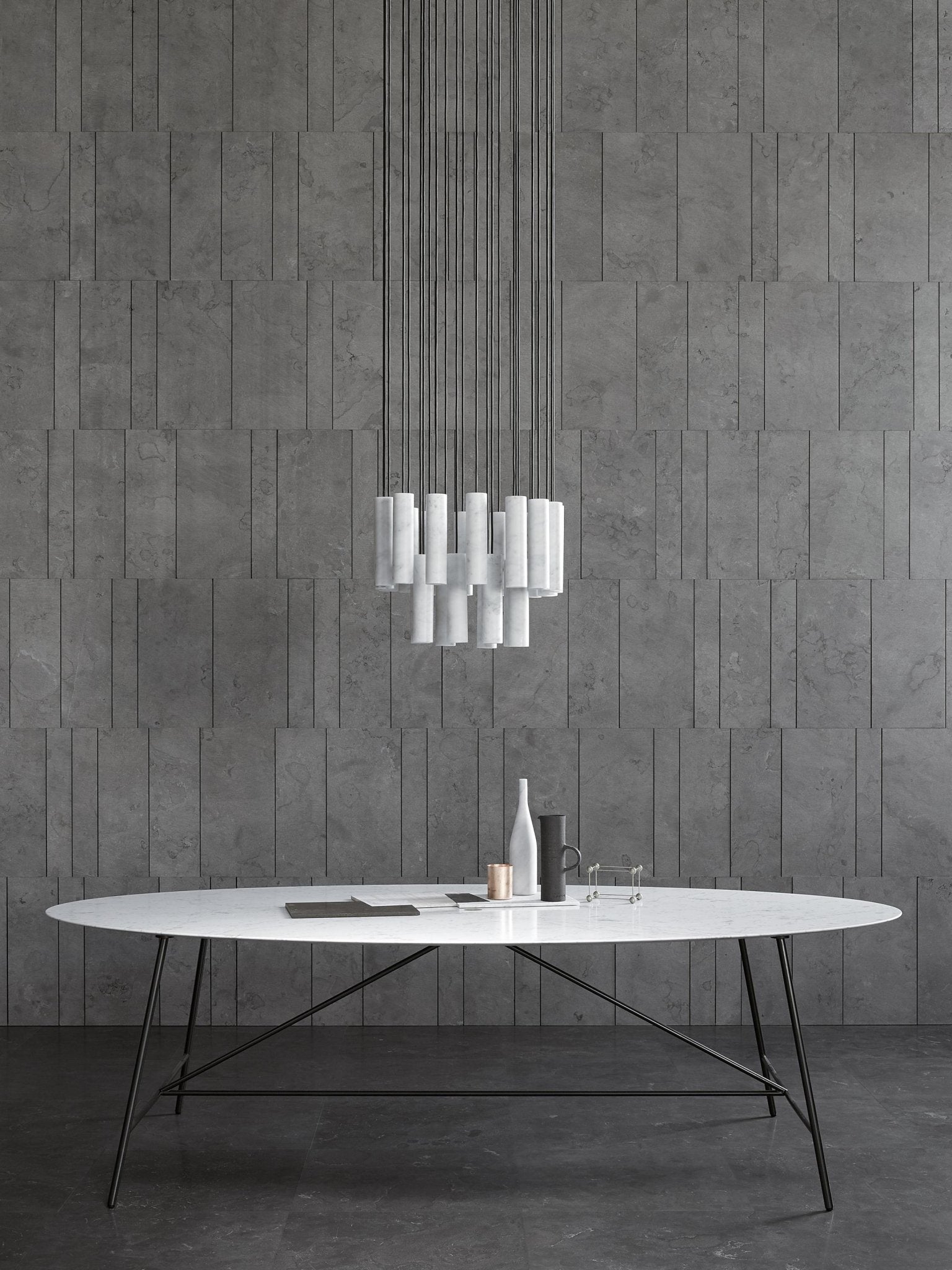 Lunexi Cluster Alabaster Pendant Light-Neutral Decor