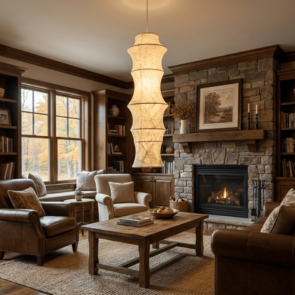 Silvara Cocoon Pendant Lamp-Neutral Decor
