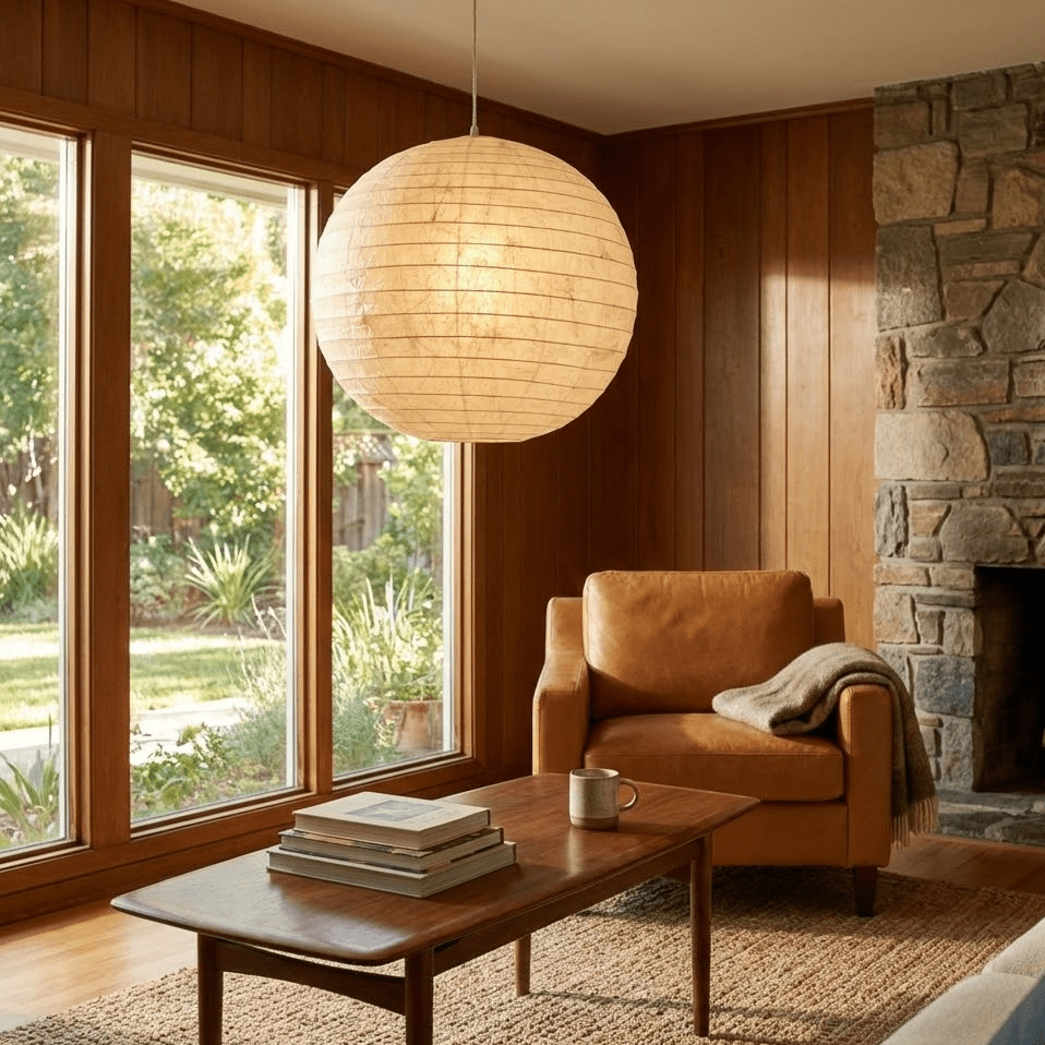 Silvara Lunar Globe Pendant Lamp-Neutral Decor
