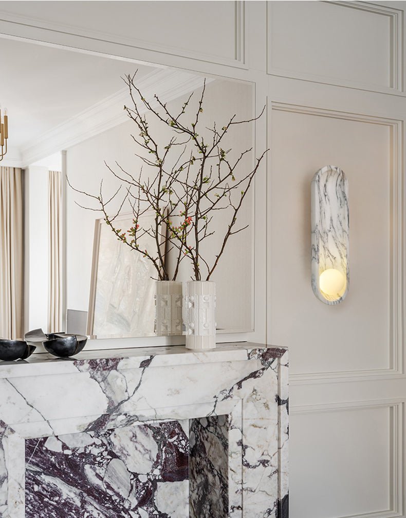 Pith Elegant Metal Wall Lamp-Neutral Decor