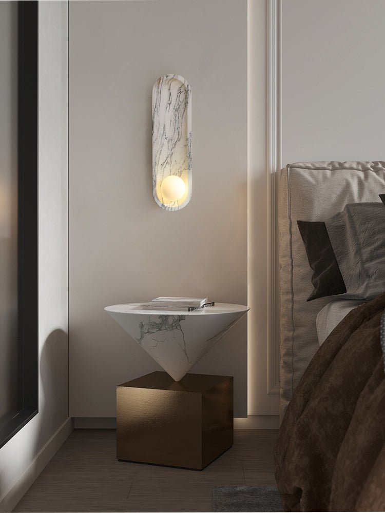 Pith Elegant Metal Wall Lamp-Neutral Decor