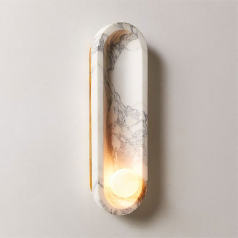 Pith Elegant Metal Wall Lamp-Neutral Decor