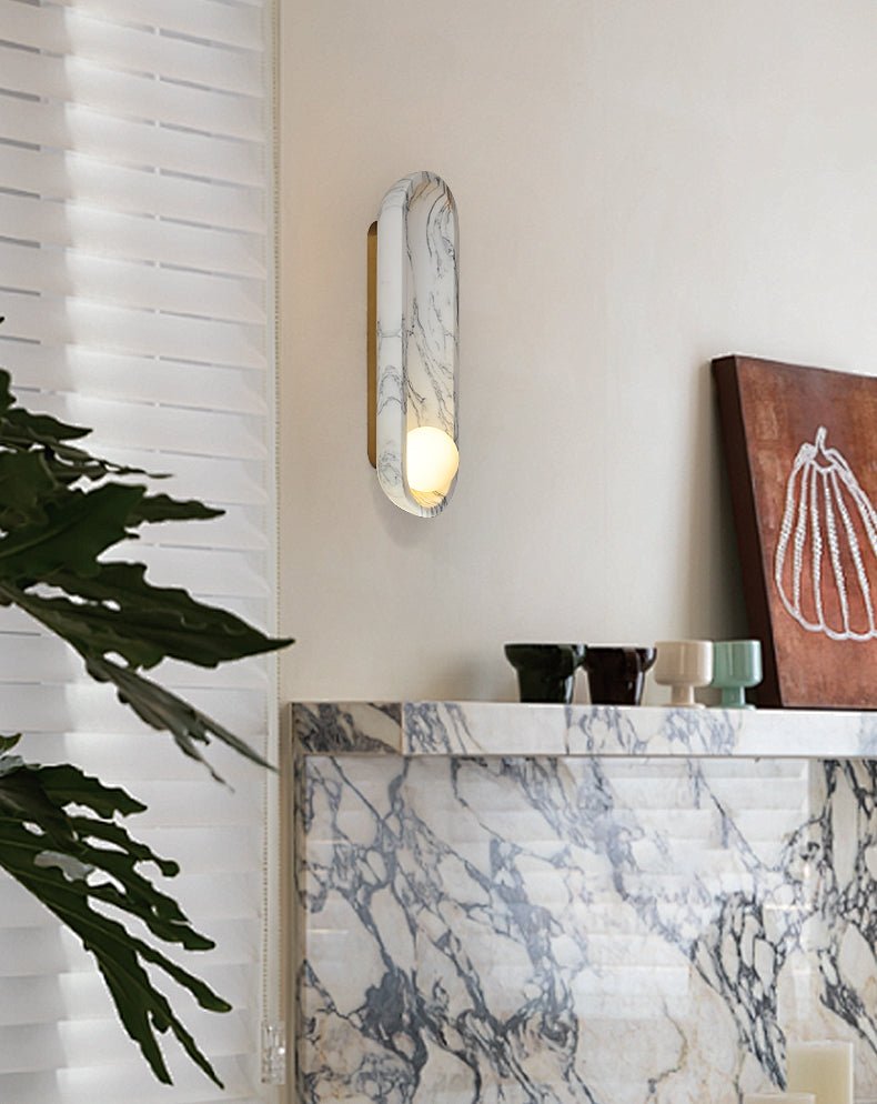 Pith Elegant Metal Wall Lamp-Neutral Decor