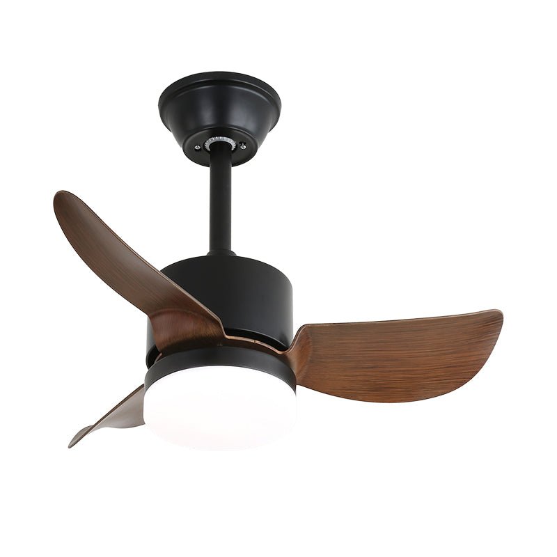 Arden Minimalist Black Wood Ceiling Fan Light-Neutral Decor