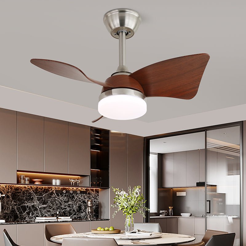Arden Minimalist Black Wood Ceiling Fan Light-Neutral Decor