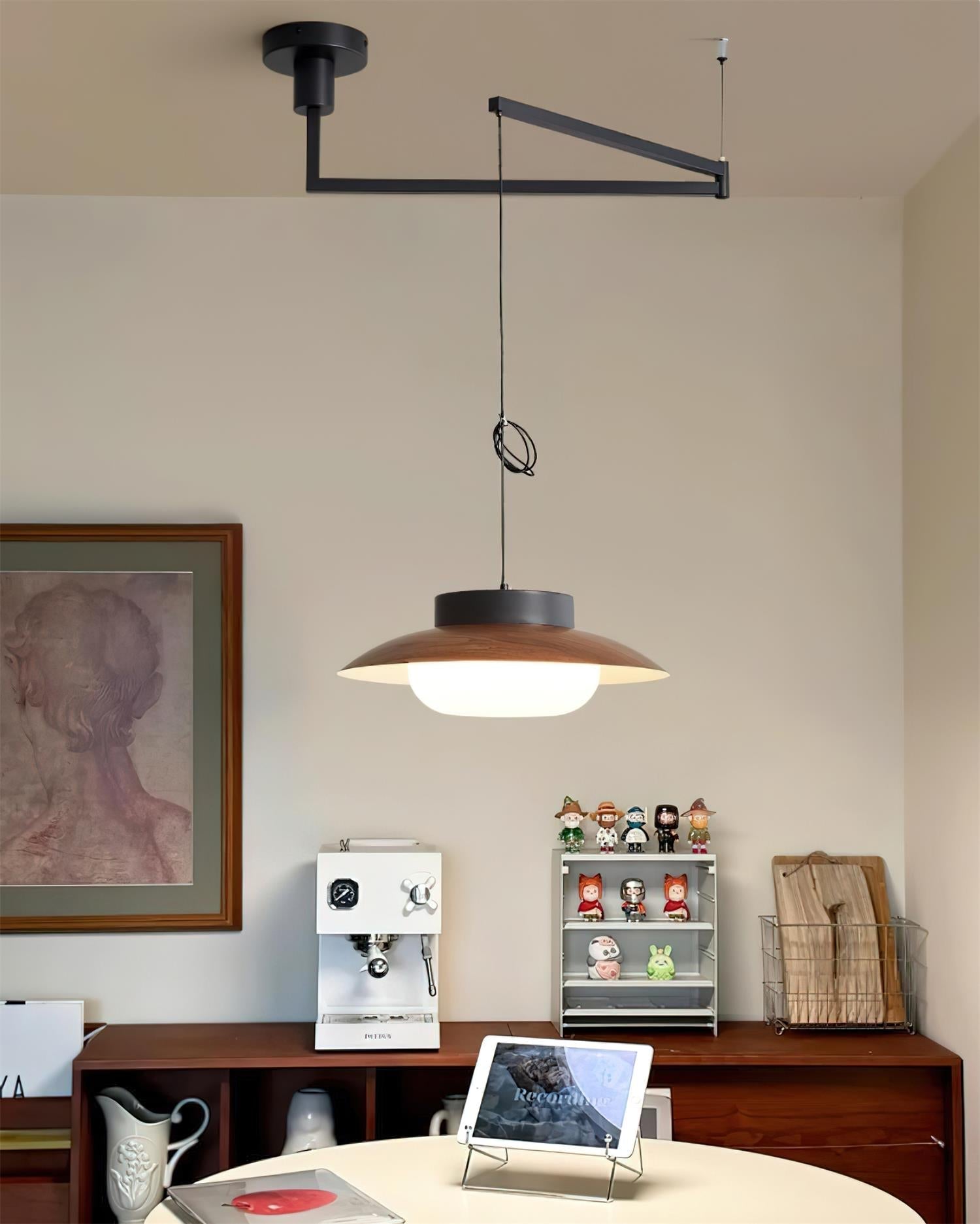Sterling Swing Arm Pendant Lamp
