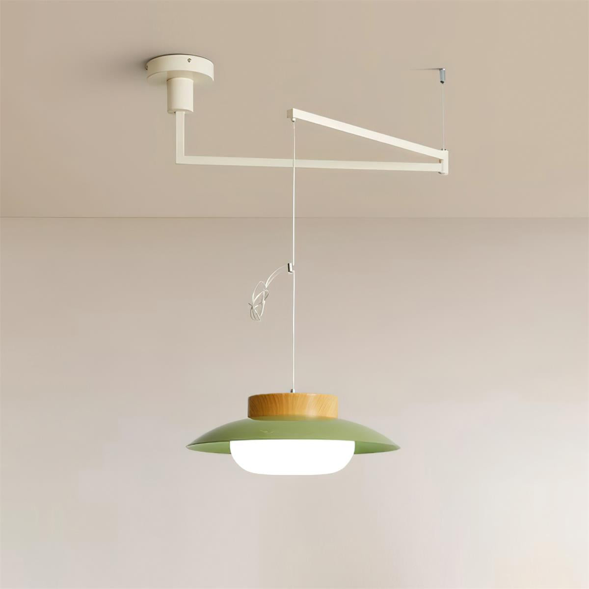 Sterling Swing Arm Pendant Lamp