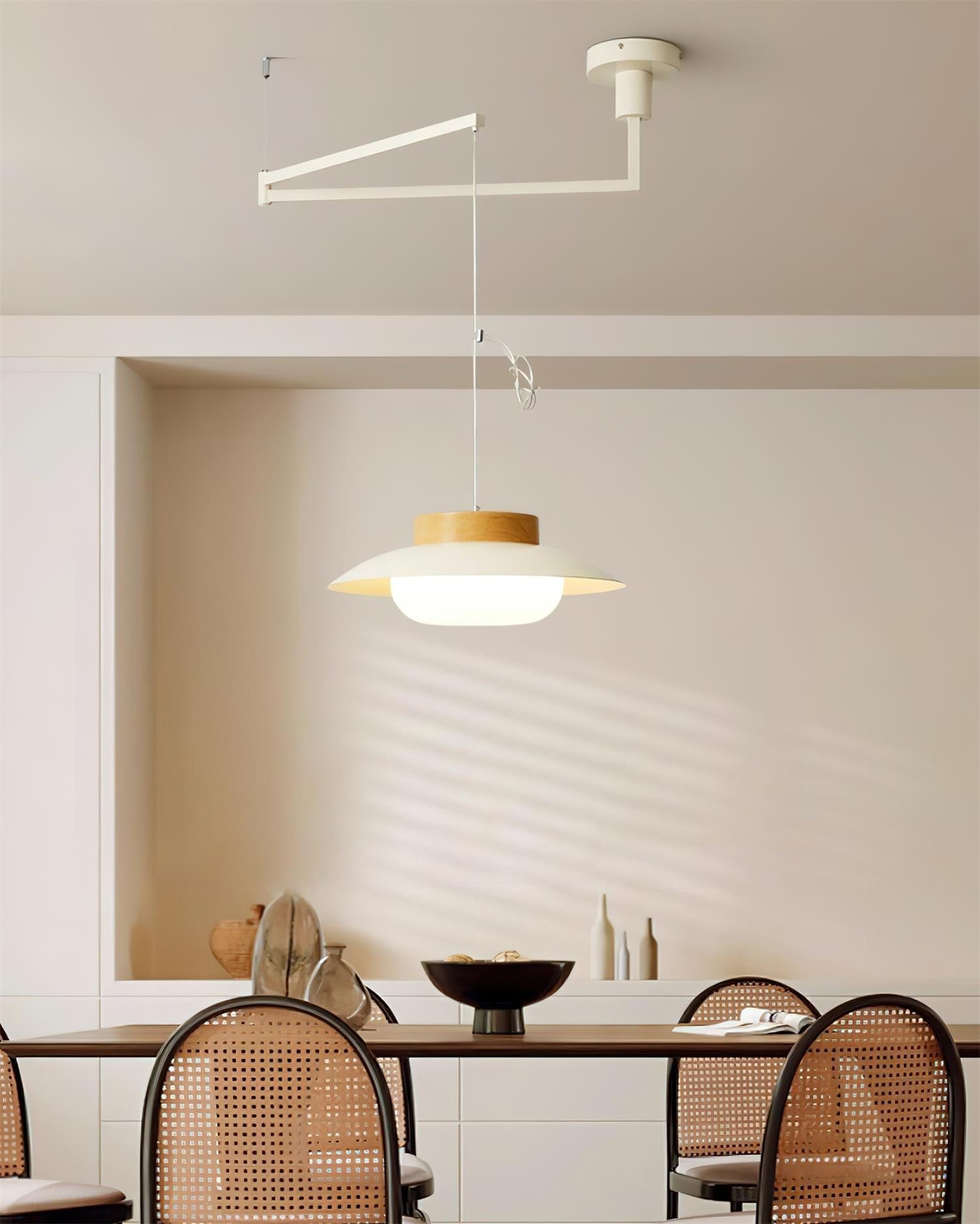 Sterling Swing Arm Pendant Lamp