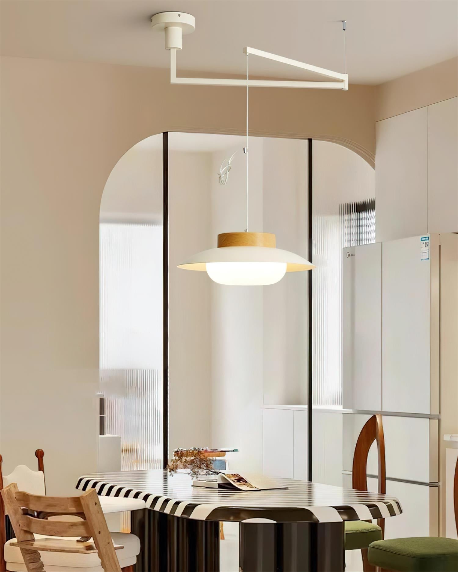 Sterling Swing Arm Pendant Lamp