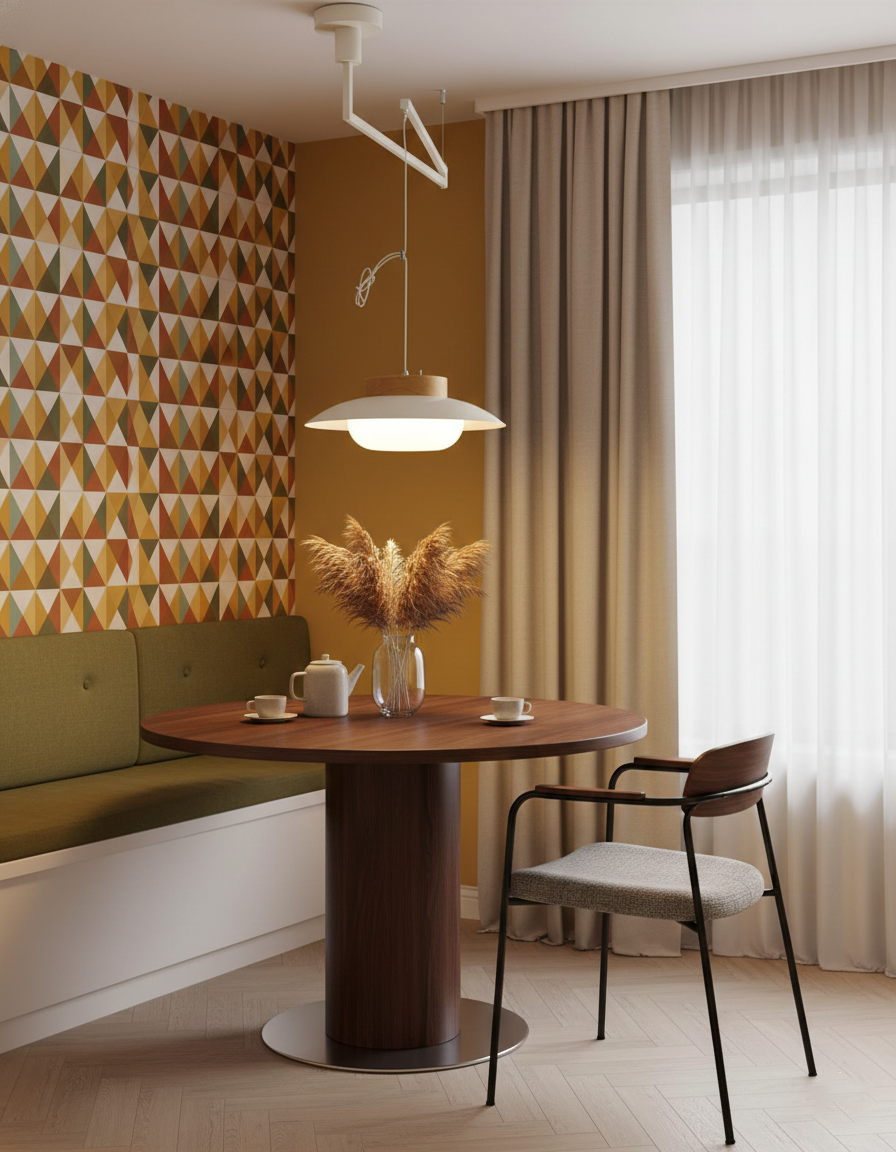 Sterling Swing Arm Pendant Lamp