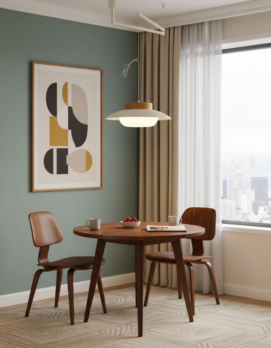 Sterling Swing Arm Pendant Lamp