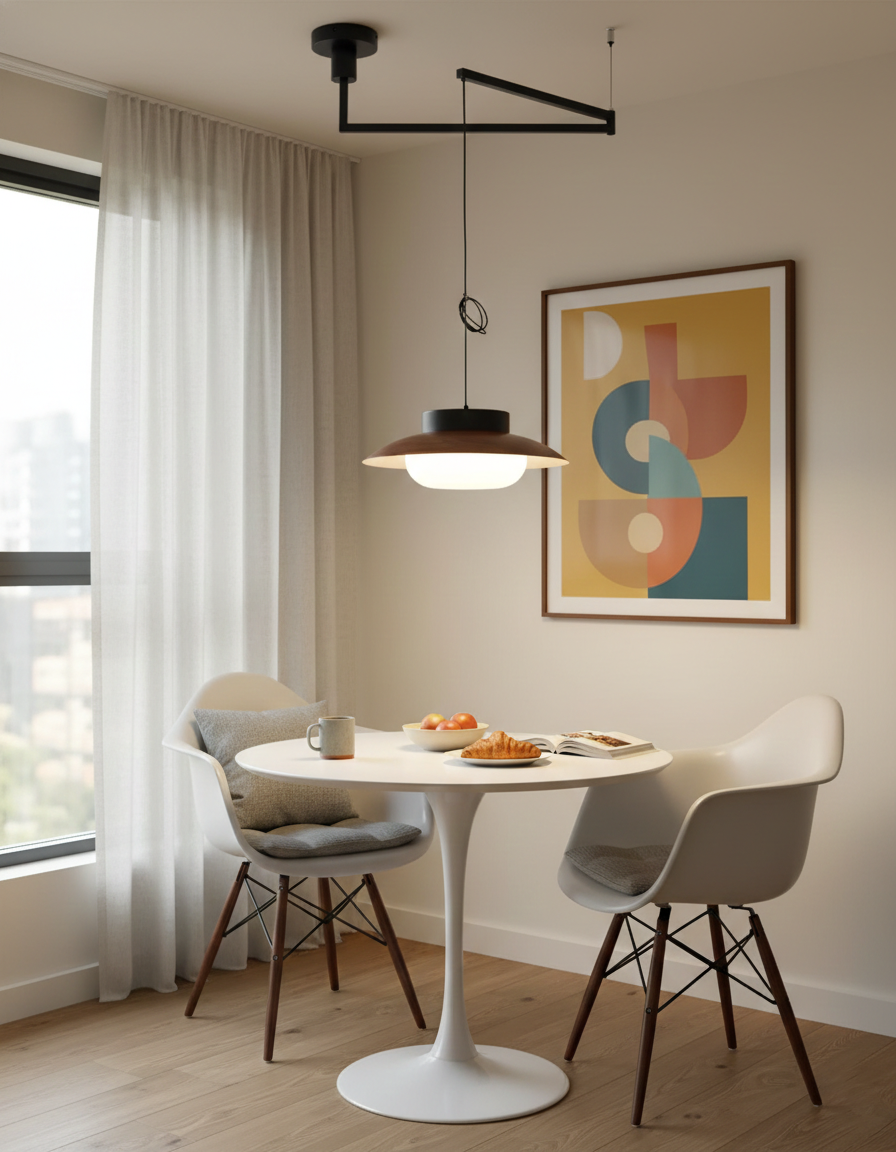 Sterling Swing Arm Pendant Lamp