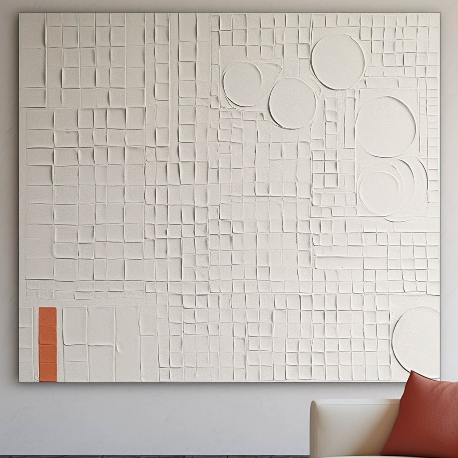 Plaster Art Texture Painting SG243 - Neutralighting