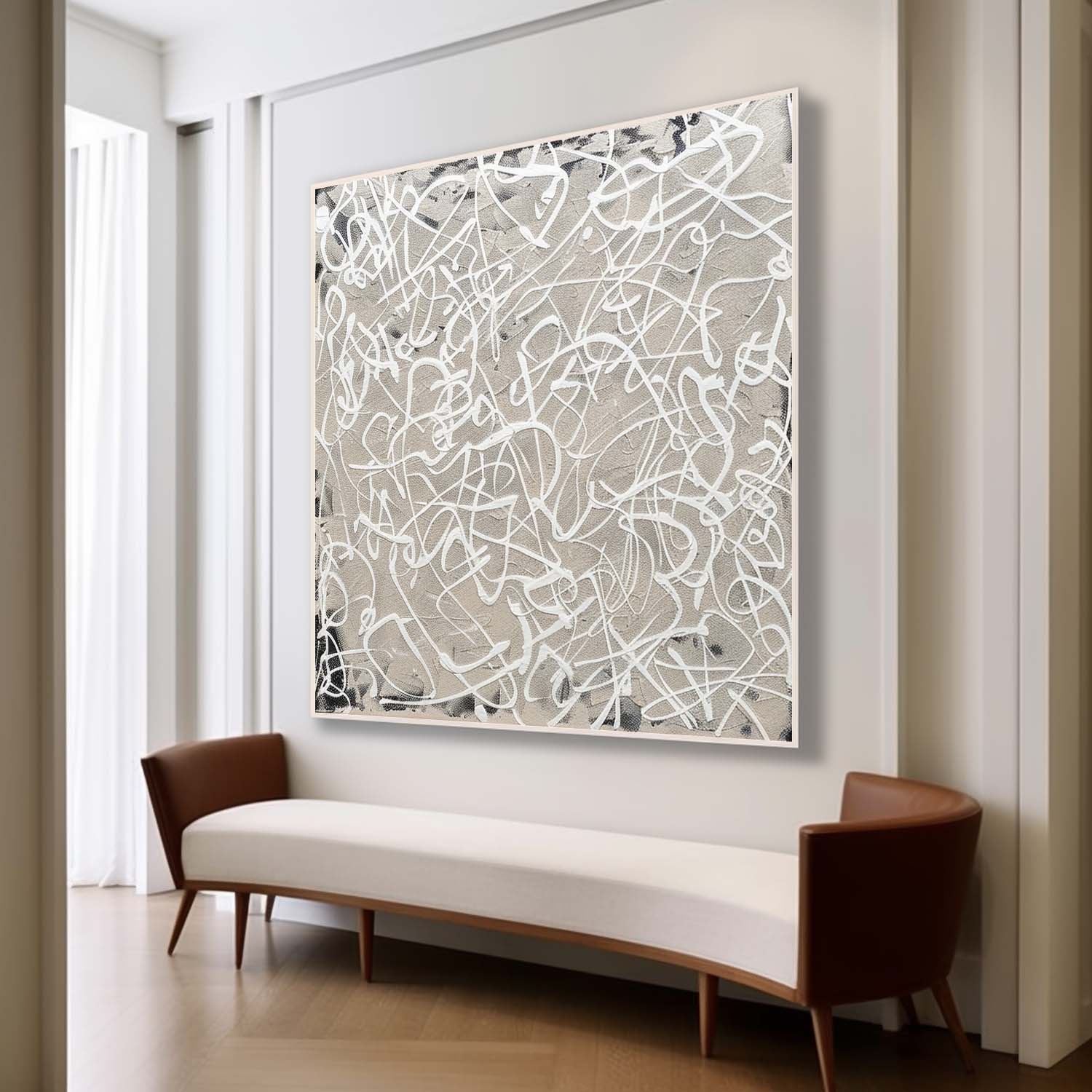 Abstract Expressionist Art AEA038 - Neutralighting