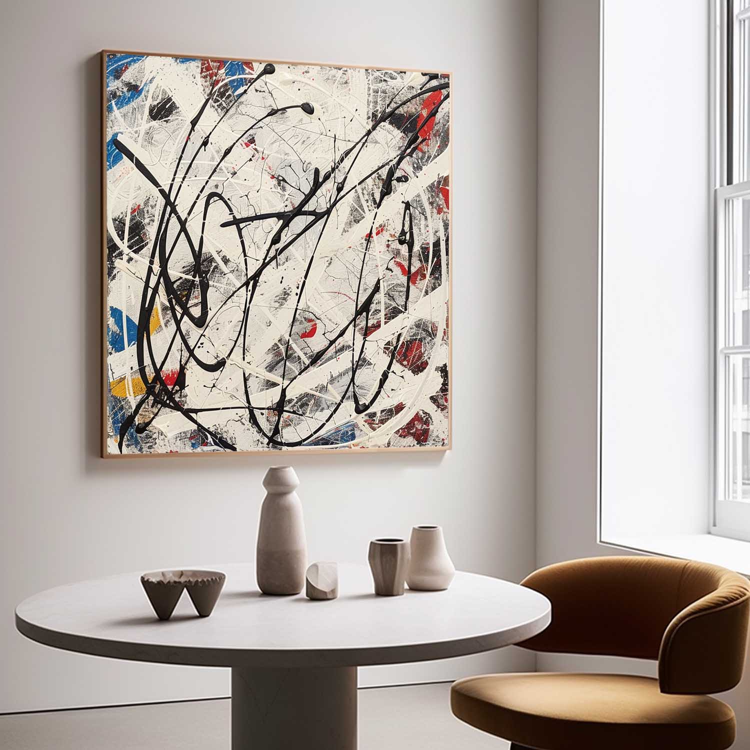 Abstract Expressionist Art AEA041 - Neutralighting