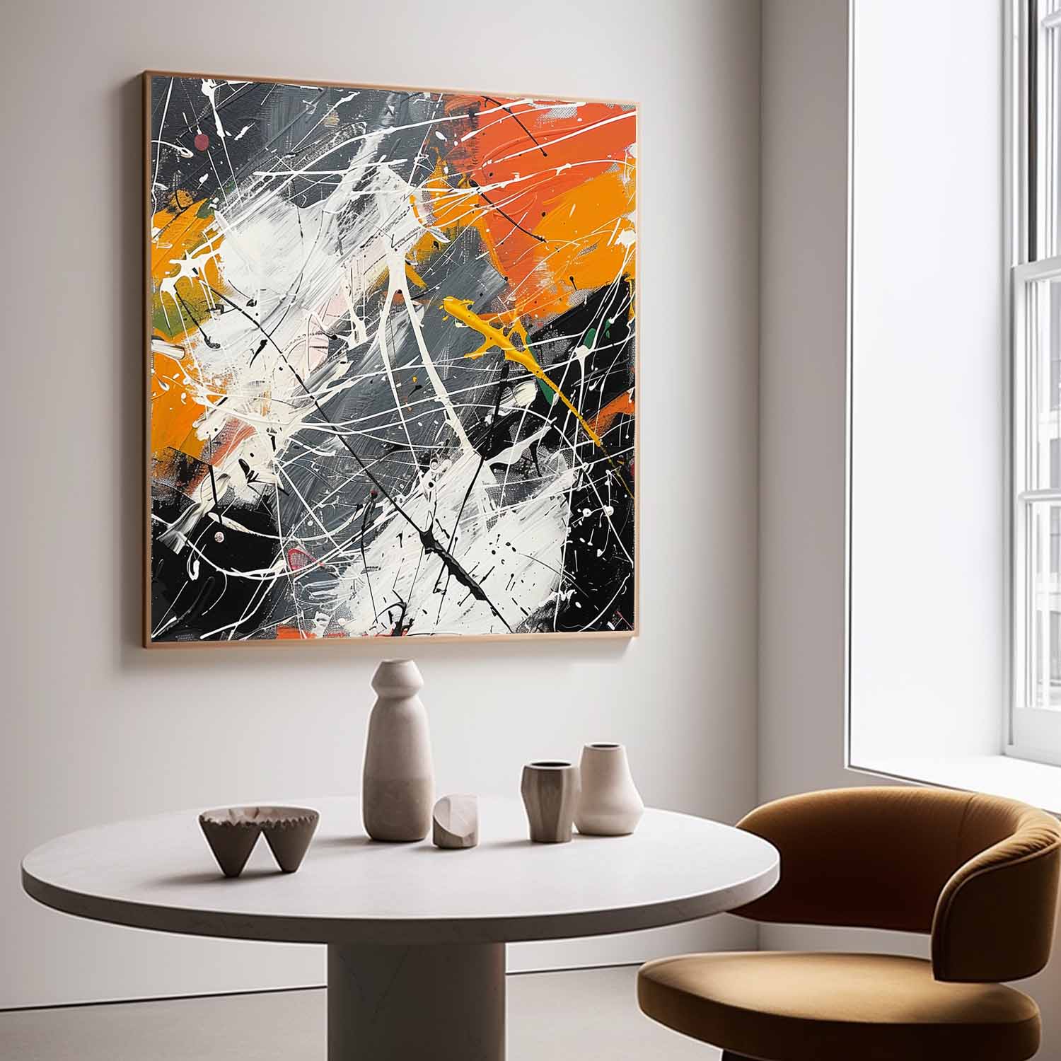 Abstract Expressionist Art AEA009 - Neutralighting