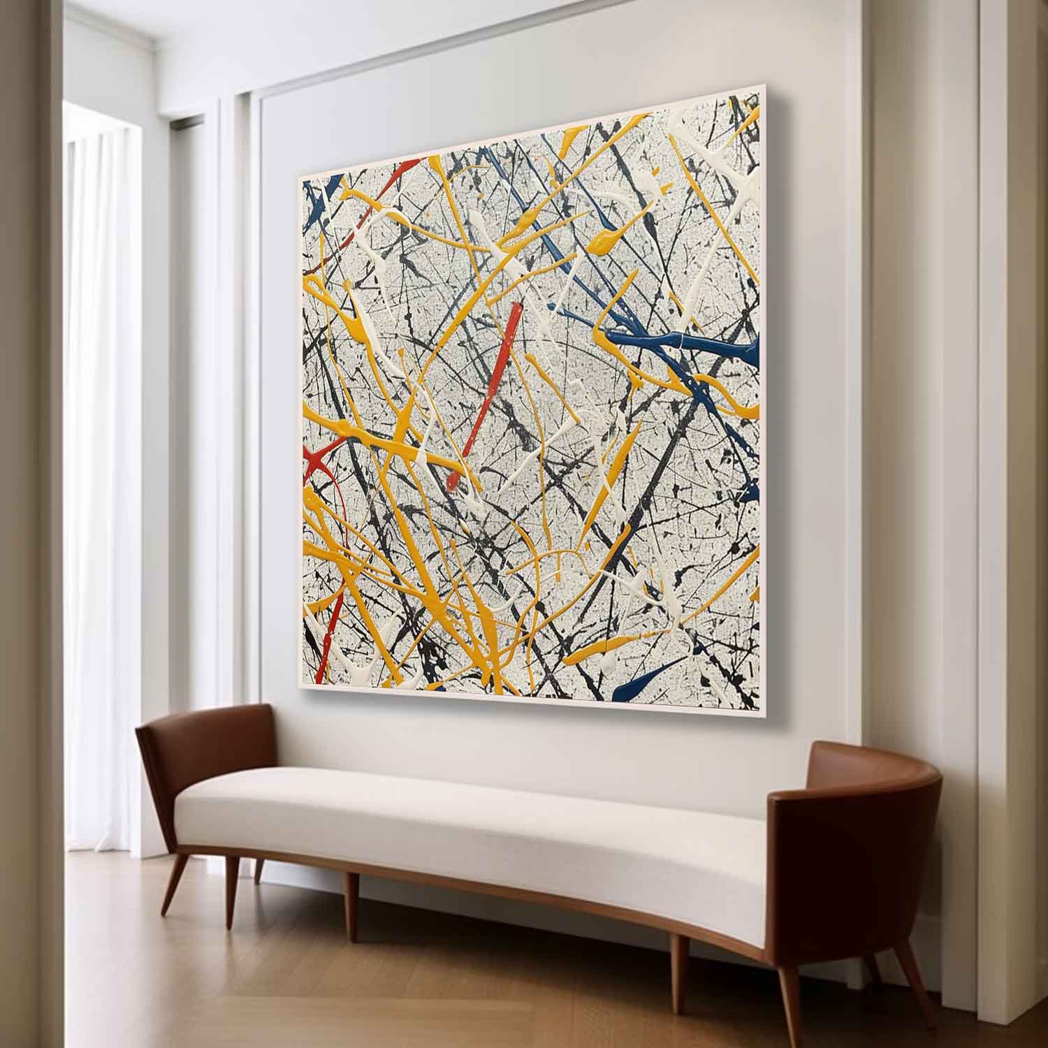 Abstract Expressionist Art AEA044 - Neutralighting