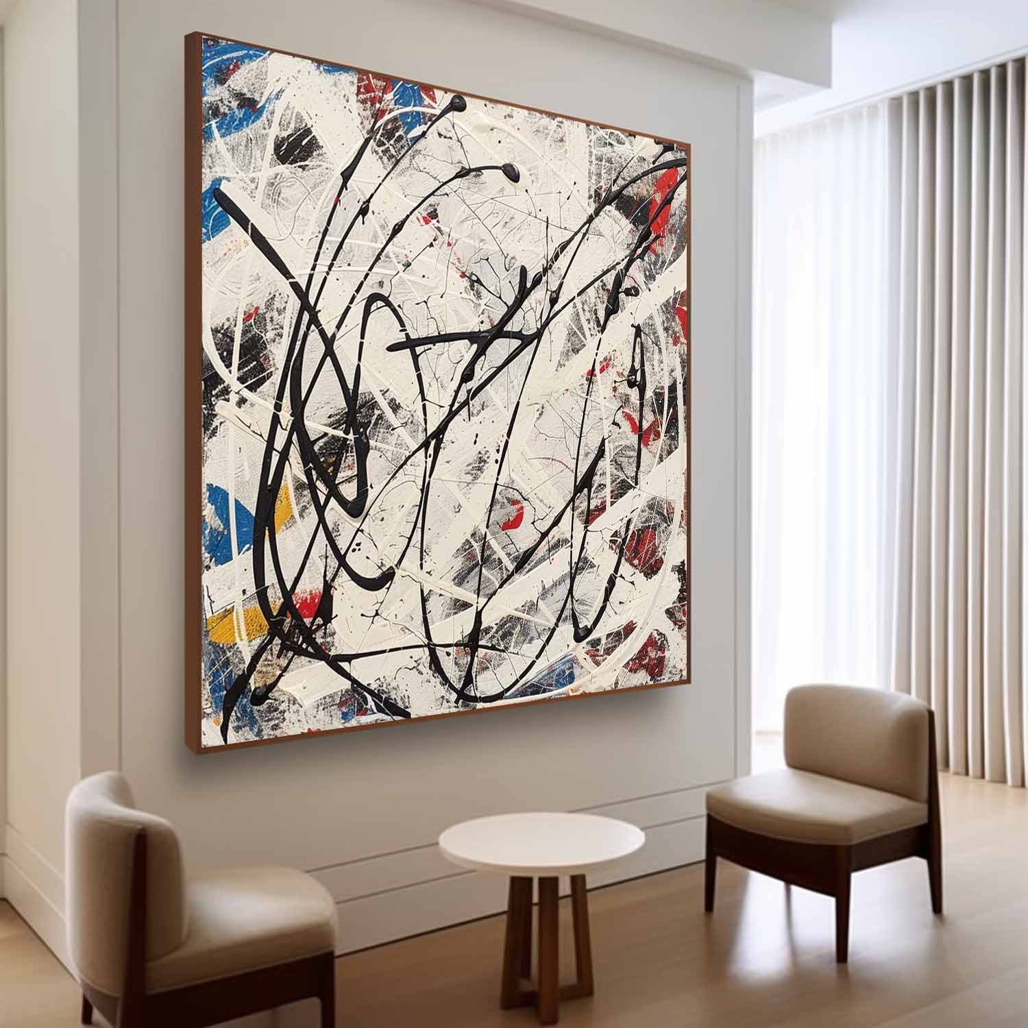 Abstract Expressionist Art AEA041 - Neutralighting