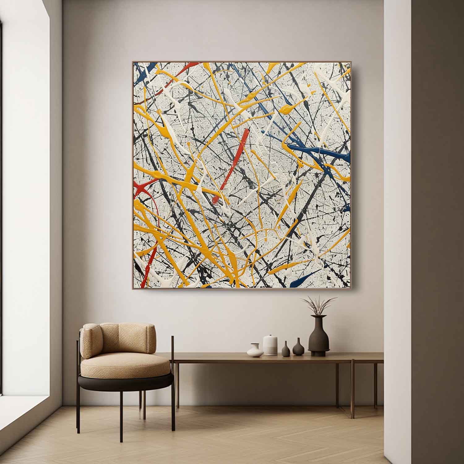 Abstract Expressionist Art AEA044 - Neutralighting