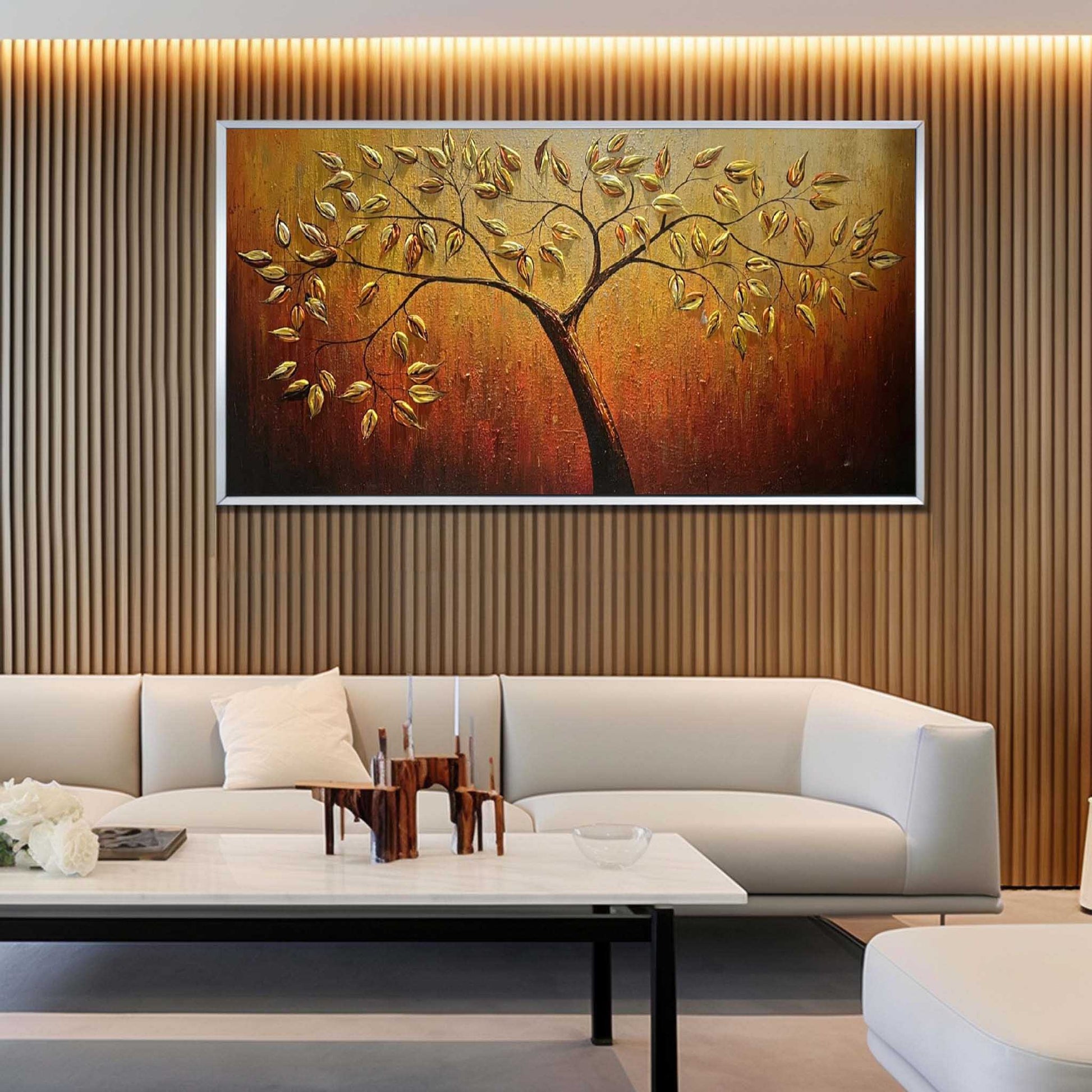 Plaster Art Texture Painting SG259 - Neutralighting