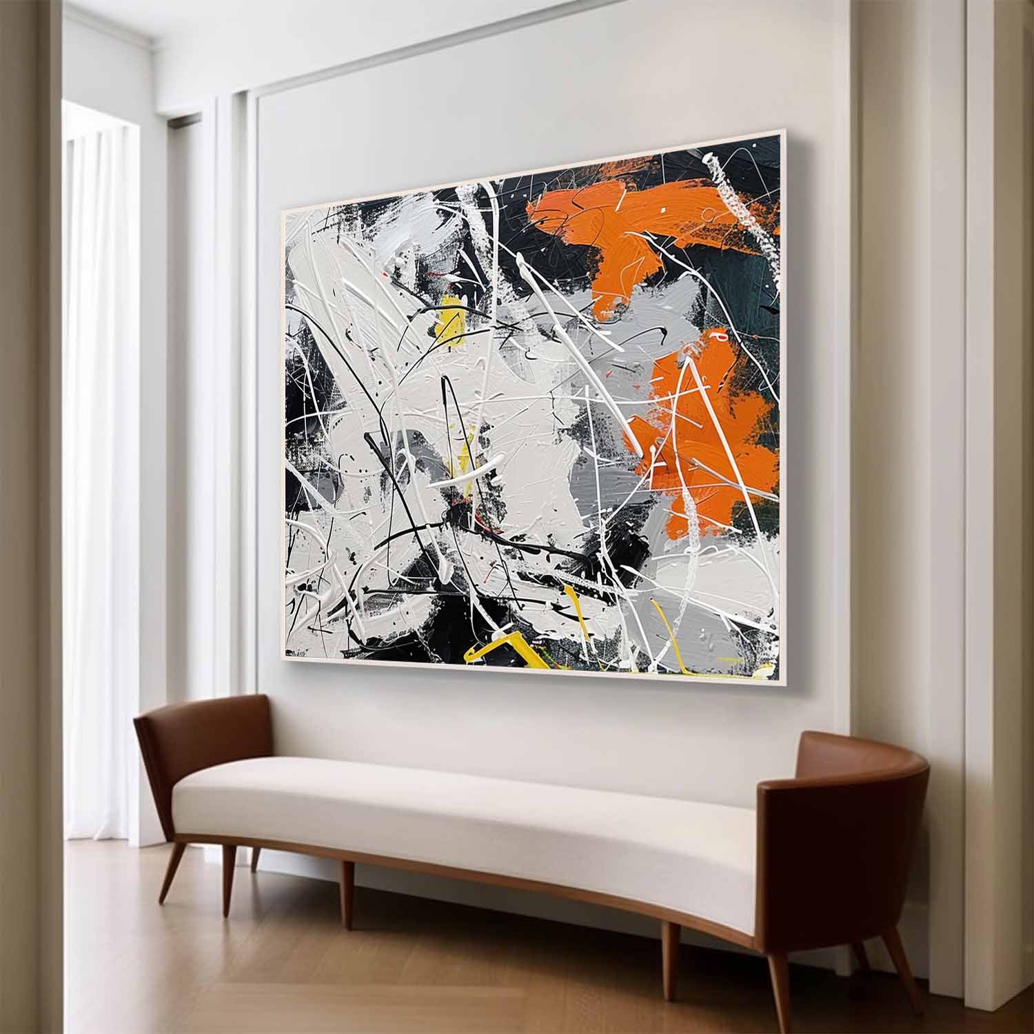 Abstract Expressionist Art AEA006 - Neutralighting