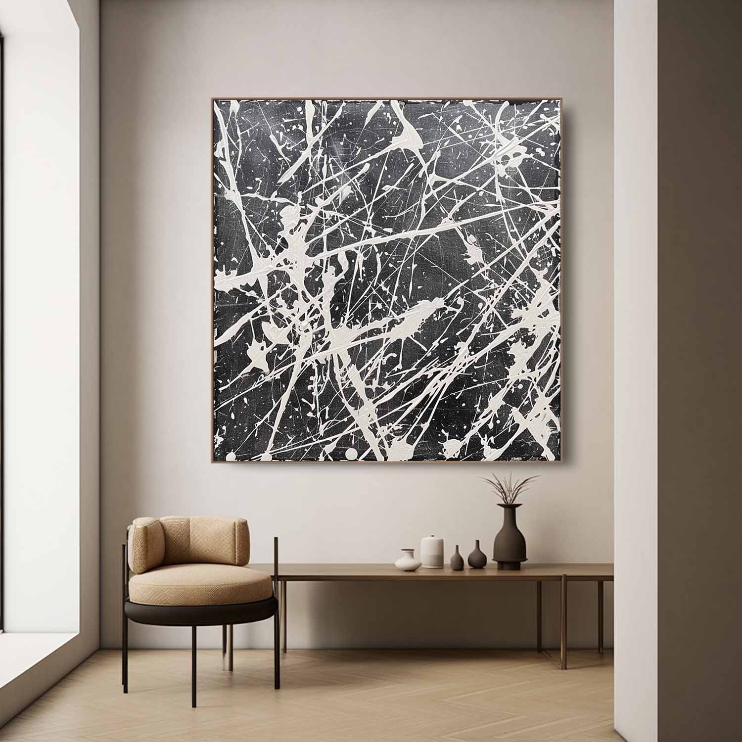 Abstract Expressionist Art AEA040 - Neutralighting