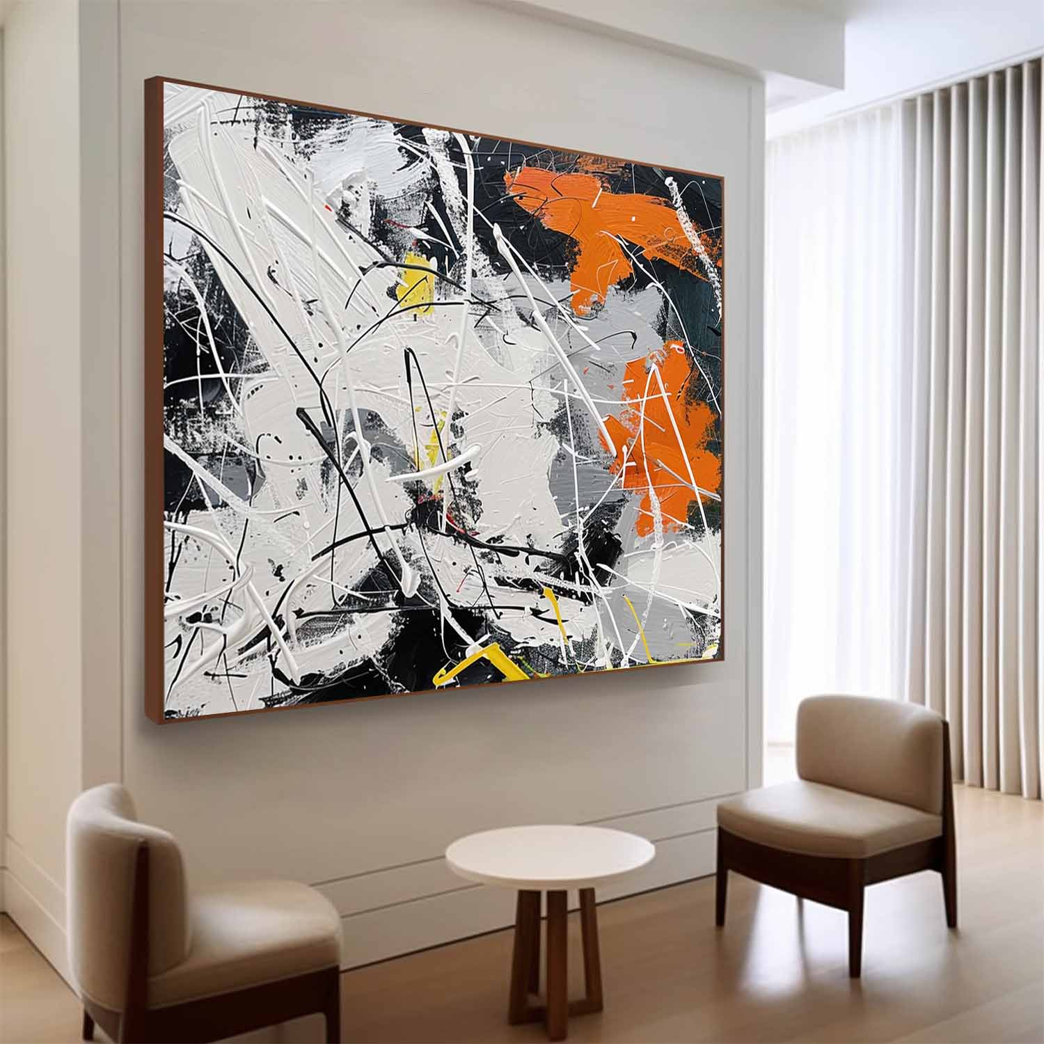 Abstract Expressionist Art AEA006 - Neutralighting