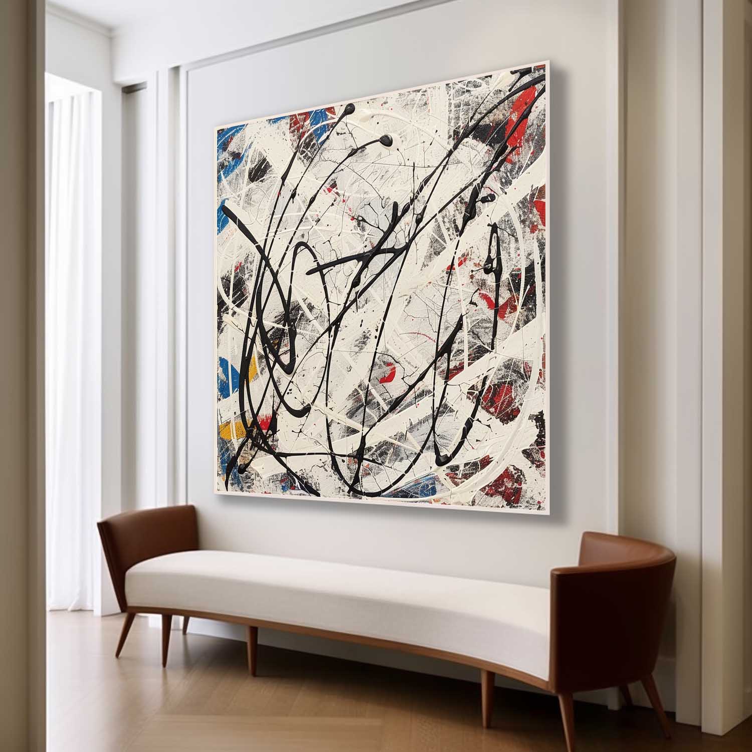 Abstract Expressionist Art AEA041 - Neutralighting