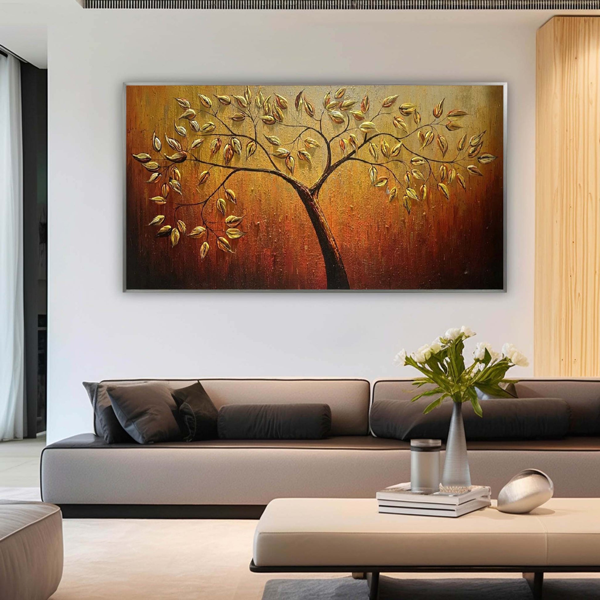 Plaster Art Texture Painting SG259 - Neutralighting