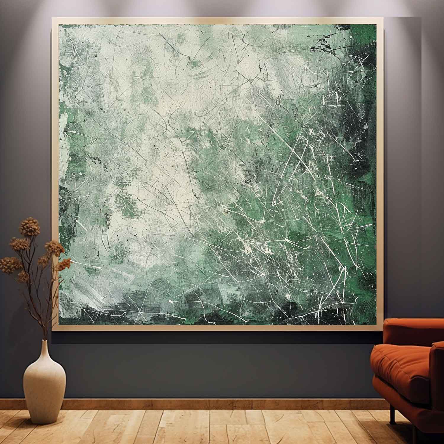 Abstract Expressionist Art AEA012 - Neutralighting