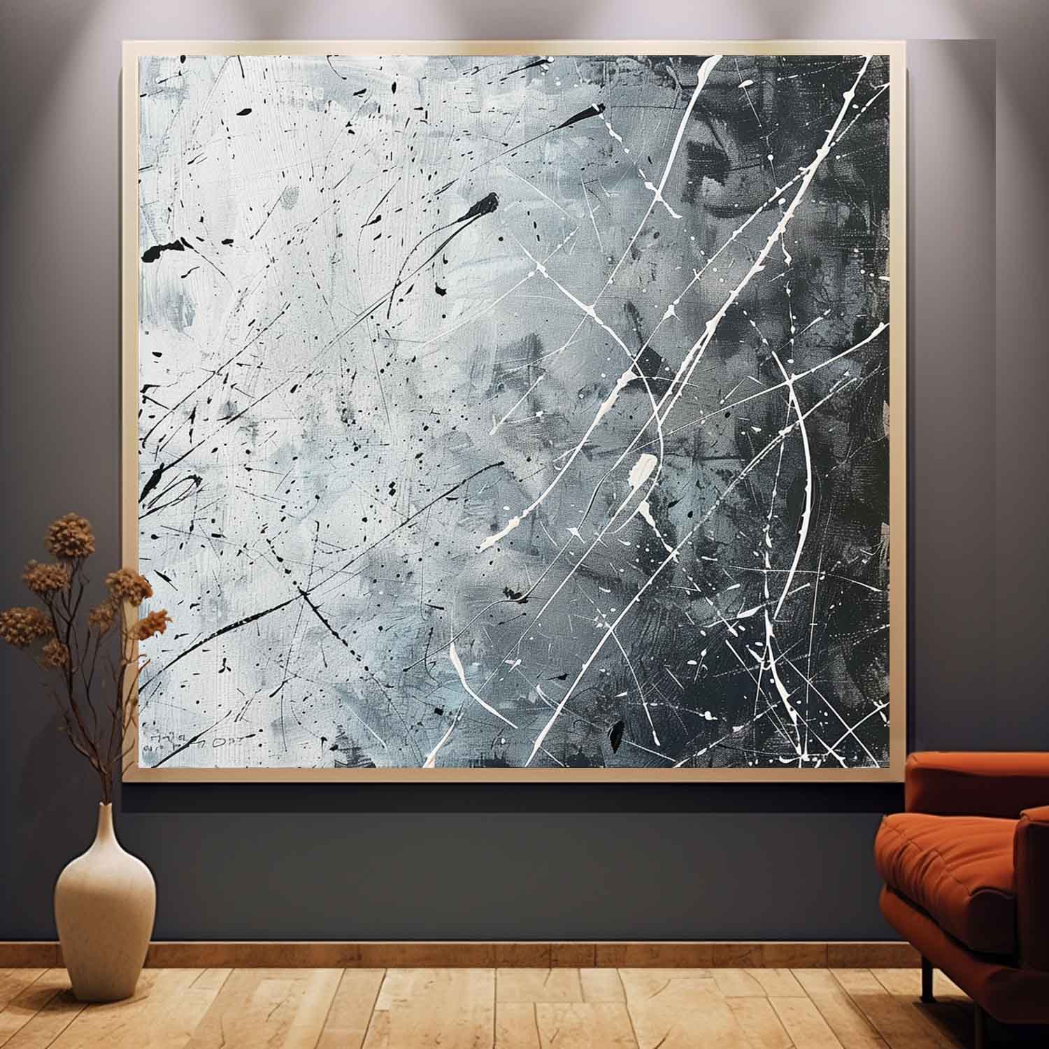 Abstract Expressionist Art AEA032 - Neutralighting