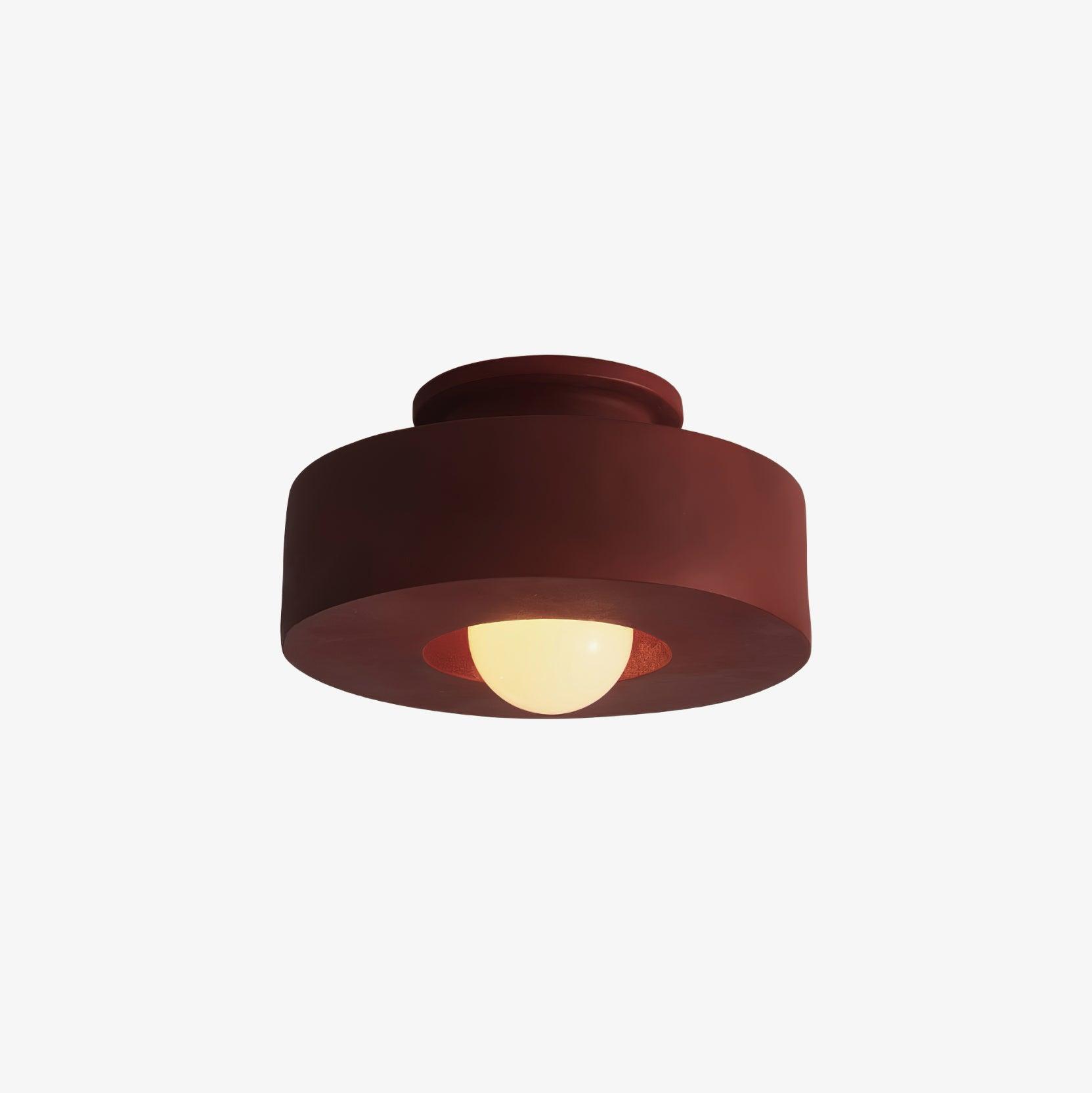 Lustra Ceiling Lamp Simon Resin Cylindrical-Neutral Decor