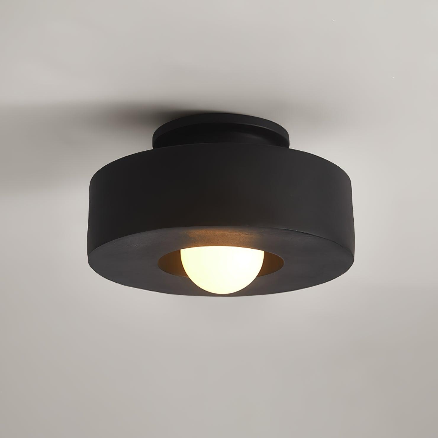 Lustra Ceiling Lamp Simon Resin Cylindrical-Neutral Decor