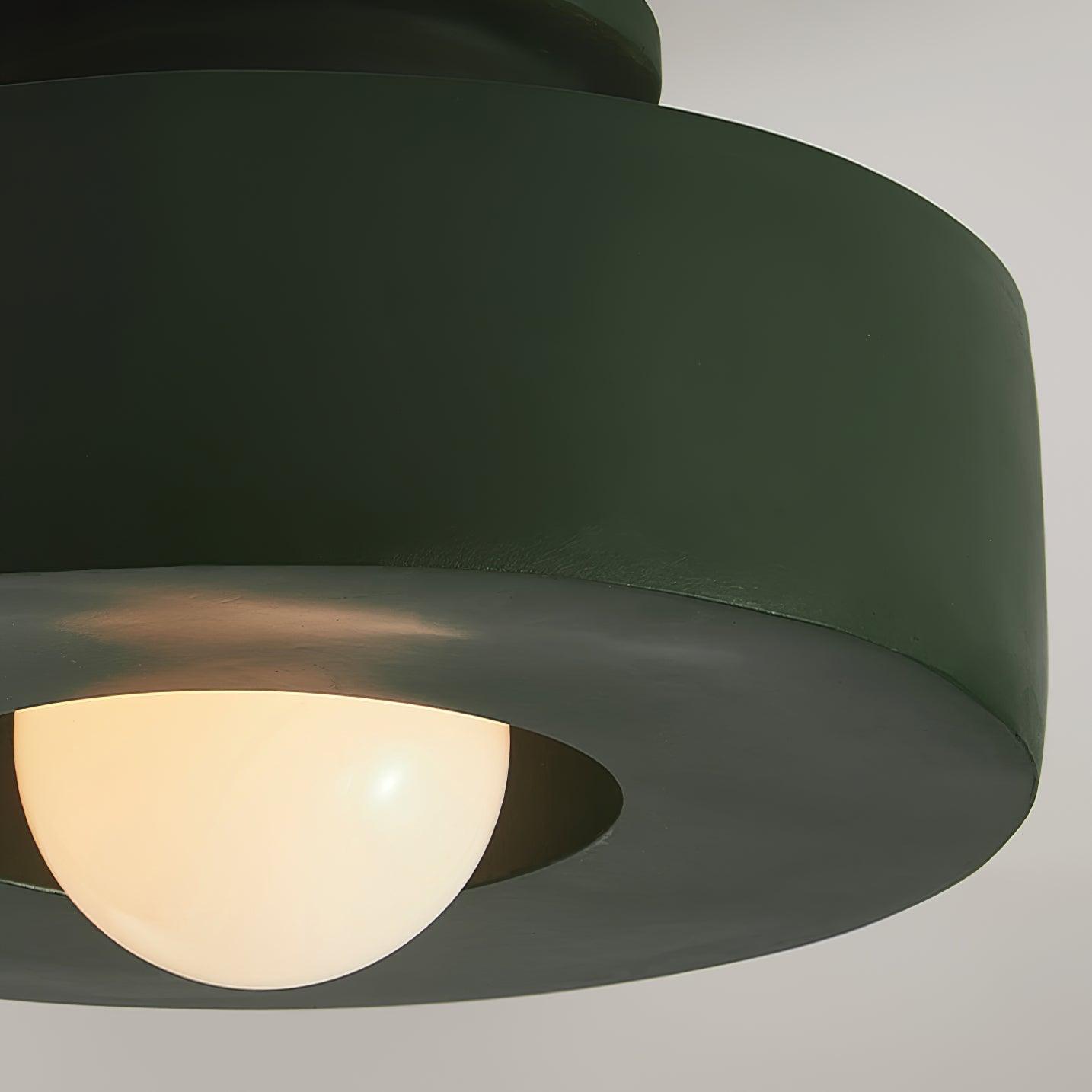 Lustra Ceiling Lamp Simon Resin Cylindrical-Neutral Decor