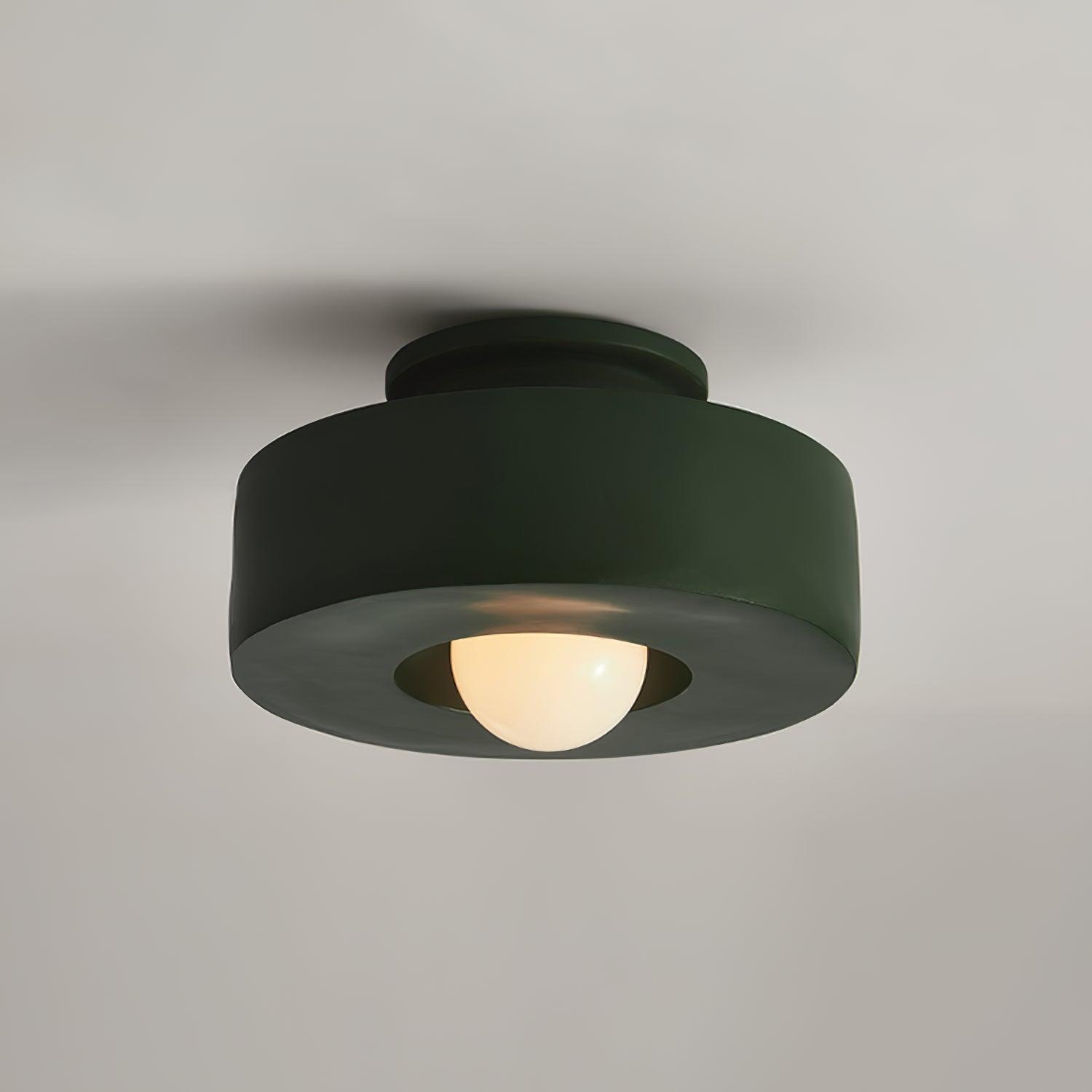 Lustra Ceiling Lamp Simon Resin Cylindrical-Neutral Decor