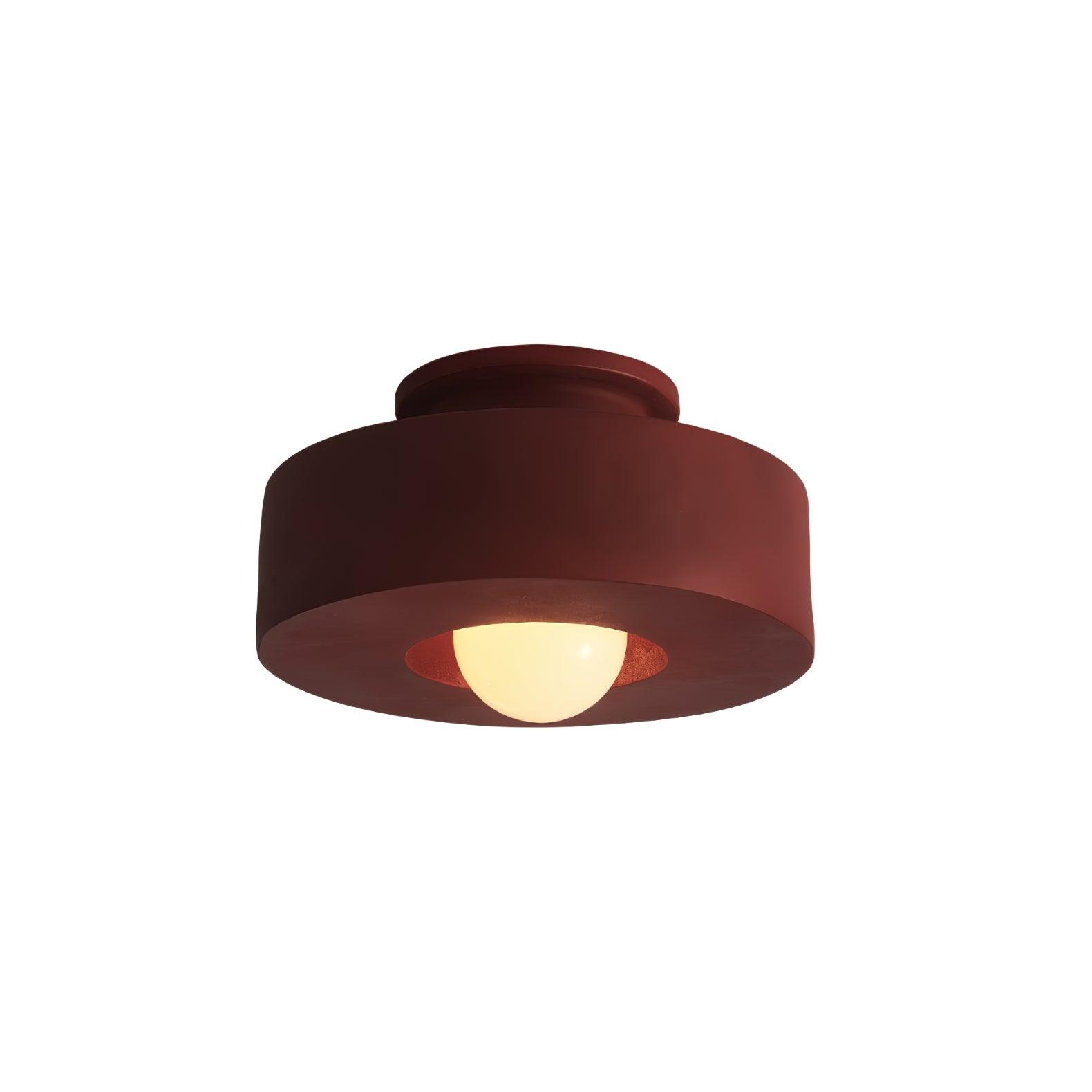 Lustra Ceiling Lamp Simon Resin Cylindrical-Neutral Decor