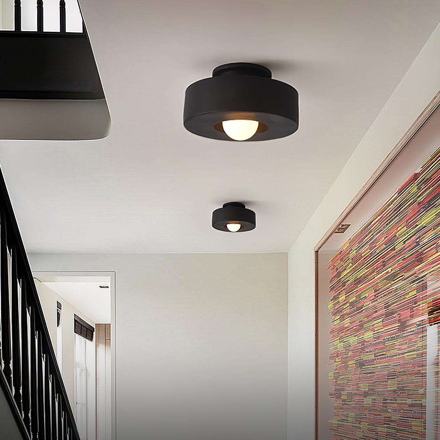 Lustra Ceiling Lamp Simon Resin Cylindrical-Neutral Decor