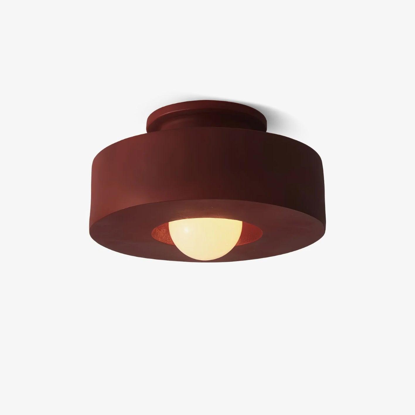 Lustra Ceiling Lamp Simon Resin Cylindrical-Neutral Decor
